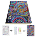 DIY Dragonfly Special Shaped Diamond Painting 50 Pages A5 Notebook Notepad