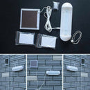 10 LED Solar Powered Shed Light Rechargeable Indoor Garage Pull Lamp Kit Garden