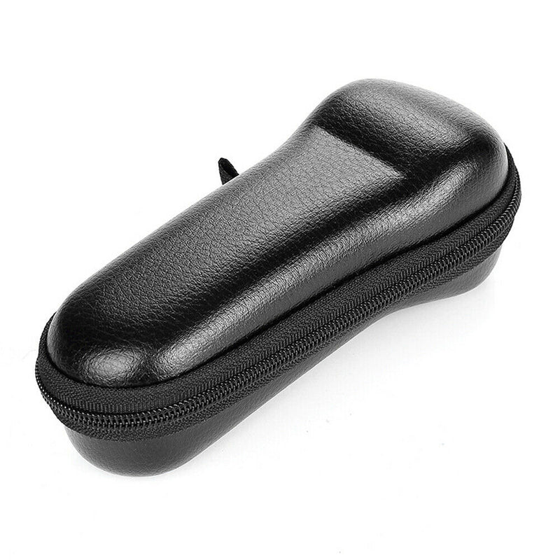 Forehead Thermometer Storage Bag Portable PU Leather Shockproof Zipper Bag