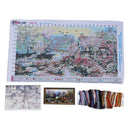 Diy handmade cross-needle embroidery garden cottage design kits for home de