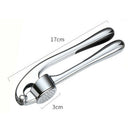 2PCS Garlic Press Crusher Mincer Chopper  Squeeze Cutter Zinc Alloy Ginger