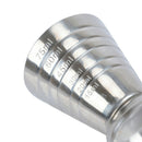 Measuring Cup Stainless Steel Cocktail Jigger Liquid Shot Glass Up to 2.5oz 75ml