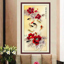 DIY  Diamond Cross Stitch Painting "Five-Flavored Fish " Home Decor