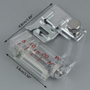 Binder Foot Adjustable Bias Binder Presser Foot Feet for Sewing Machin JR