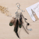 Dream Catcher Feather Handbag Charm Pendant Keychain Bag Keyring Key Chain  Y6Y2
