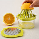 Multifunctional Grater Orange Citrus Squeezer Manual Lemon Juicer Fruit KitS Hn