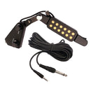 Classic Acoustic Guitar Pickup Amplifier Soundhole Tone Volume Control