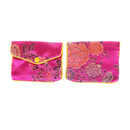 5Pcs Jewellery Jewelry Silk Pouch Packaging Bags Wedding Party Gift 3C