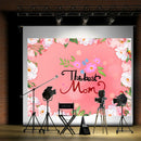 Mother Day Design Background Cloth Tablecloth Photography Props Backdrop A