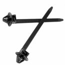 50pcs Nylon Cable Tie Fastener Clips Car Loom Hose Clamp Fastening Zip Strap CGY