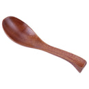 Large Wood Spoons Creative Wooden Tableware Porridge Soup Cereal Spoons