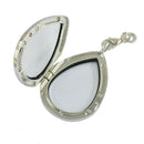 2pcs Living Memory Glass Locket Jewellery