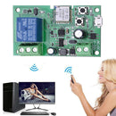 Self-locking Sonoff WiFi Wireless Smart Switch Timer DC 5V-12V Home Relay Module