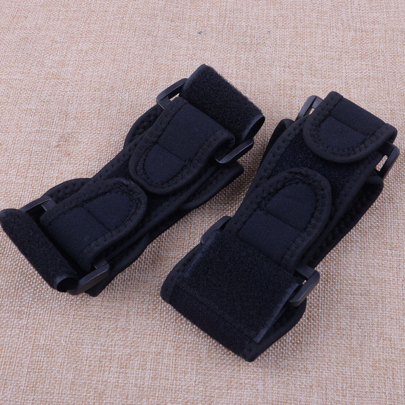2pcs Sports Adjustable Gym Patella Knee Support Protect Brace Strap Band Bandage