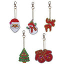 DIY Diamond Painting Keychain 5D Mosaic Making Full Drill Special Shape Dia