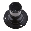 Marine Boat Deck Fuel Water Fill / Gas Filler Keyless Cap 1.5"-Black Plastic