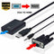VGA Male To HDMI Female 1080P Audio TV AV HDTV Video Cable Converter Adapte A5P8