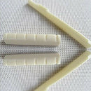 6 Bridge Pins + saddle + bridge saddle Bone / Bone Acoustic Guitar white N8S4