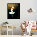 DIY Ballet Dancer Painting By Numbers Kit Canvas Oil Art Picture Home Decor