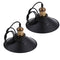 2pcs Industrial Chandelier Shade Cover Ceiling Light Cover Pendant Lampshade for