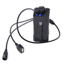 8.4V 4x 18650 Waterproof Battery Pack Case Box House Cover For Bicycle Bike L JR