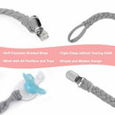 Pacifier Clips, Teething Ring Holders for Boys and Girls, Universal Flexibl T2Y7