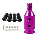 Shift Knob Adapter for BMW/Mini Non Threaded Shifters 10x1.5mm Purple/
