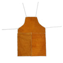 Full Cowhide Leather Electric Welding Apron Bib Blacksmith Apron Yellow Ele Q3I2