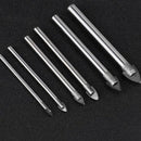 6Pcs 3-10Mm Ceramic Tile Bit Diamond Glass Hard Tiles Spade Drill Ground Ca G9K6