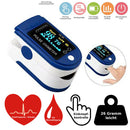 LED Digital Fingertip Pulse Blood Oximeter Finger Oximetro Home Monitor