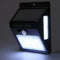 3pcs 100LED Solar Power Motion Sensor Wall Light Outdoor Garden Yard Lamp A