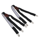 1Pair Mens Shirt Stays Garters Military Holder Non-slip Clamps Leg Suspend BX
