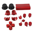 Full Set Housing Shell Buttons Cover Plating Chrome Case For Playstation 4