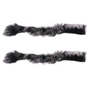 2pcs Archery Bow String Silencer Dampener Arificial Rabbit Hair Vibration