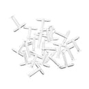 20x 10 pairs Silverwhite French Cuff Links Blanks-8mm Glue Pads DIY Findings