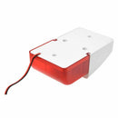 Mini 12 Volt Security Alarm Siren Red Light Replacement U2Q9