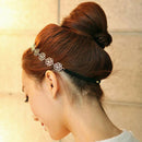 Lovely Cute Sweet Exquisite Carve Flower Hair Band Headband Necklace