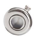 5oz Round Hip Flask Portable Stainless Steel Liquor Whiskey Wine Alcohol Cap