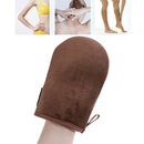 Brown Reusable Applicator Tanning GlovesCream Lotion MousseBody Cleaning GloveME