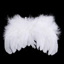 Baby newborn photo shoot costume angel wings photography post angel feather E5Q8