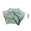 Foldable Crab Net Trap Cast Dip Cage Fishing Bait Fish Minnow Crawfish Shrimp MO