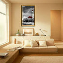 5D DIY Diamond Lighthouse Diamond Painting Cross Stitch Seaside House Round