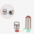 Titanium Waterproof Eco-Friendly Pill Box Outdoor Emergency Drugs Sealed Wa