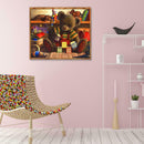 5D DIY Full Drill Diamond Painting Bear Pattern Embroidery Decor (Bear09)