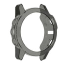 2pieces Smart Watch Silica Gel Protective Case Clear For garmin fenix 5X
