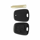 2 button of remote control shell for citroen saxo berlingo picasso N3B5
