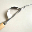 Forked Head Hand Weeder Yard Farmland Transplant Weeder Stainless Steel Puller