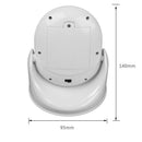 7 LED Adjustable Motion Activated Sensor Light Rotation Cordless Wall Lamps