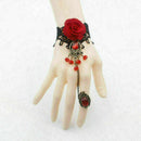 1x  Retro Lace Hands Rose Accessories For Wedding Party Girl Bracelet With X8M6