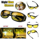 Night Sight Driving Glasses HD Sunglasses Polarized Anti Glare Night Vision 1PCS